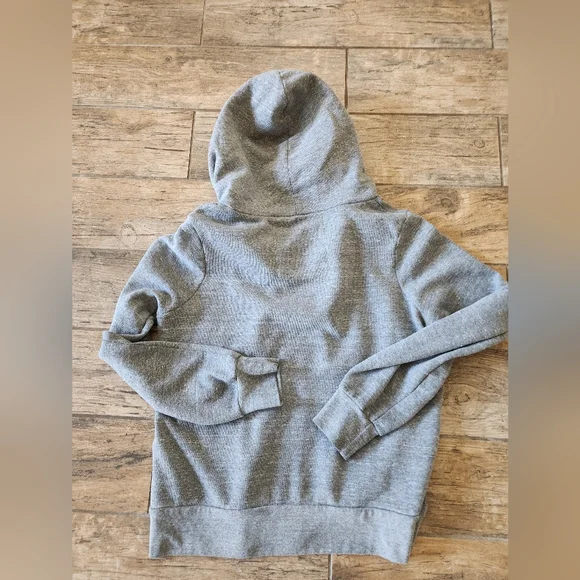 Aviator Nation 5 STRIPE HOODIE - HEATHER GREY // BLUE - Picture 8 of 8